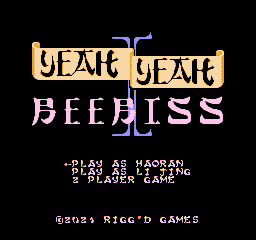 Yeah Yeah Beebiss II [Homebrew] screenshot 3 for NES